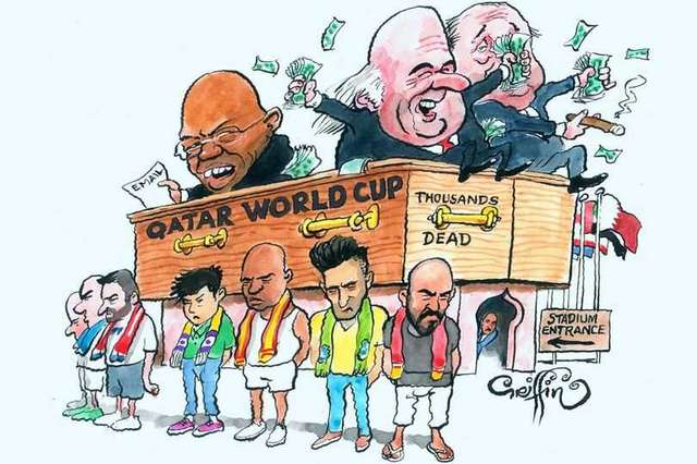 Caricatura por "Griffin"
