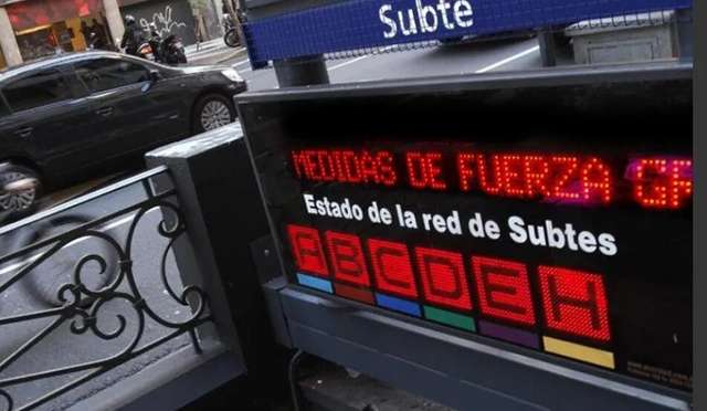 El formidable paro del subte es la punta de un iceberg