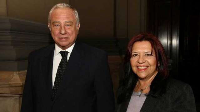 Riggi con su colega de Casación Figueroa