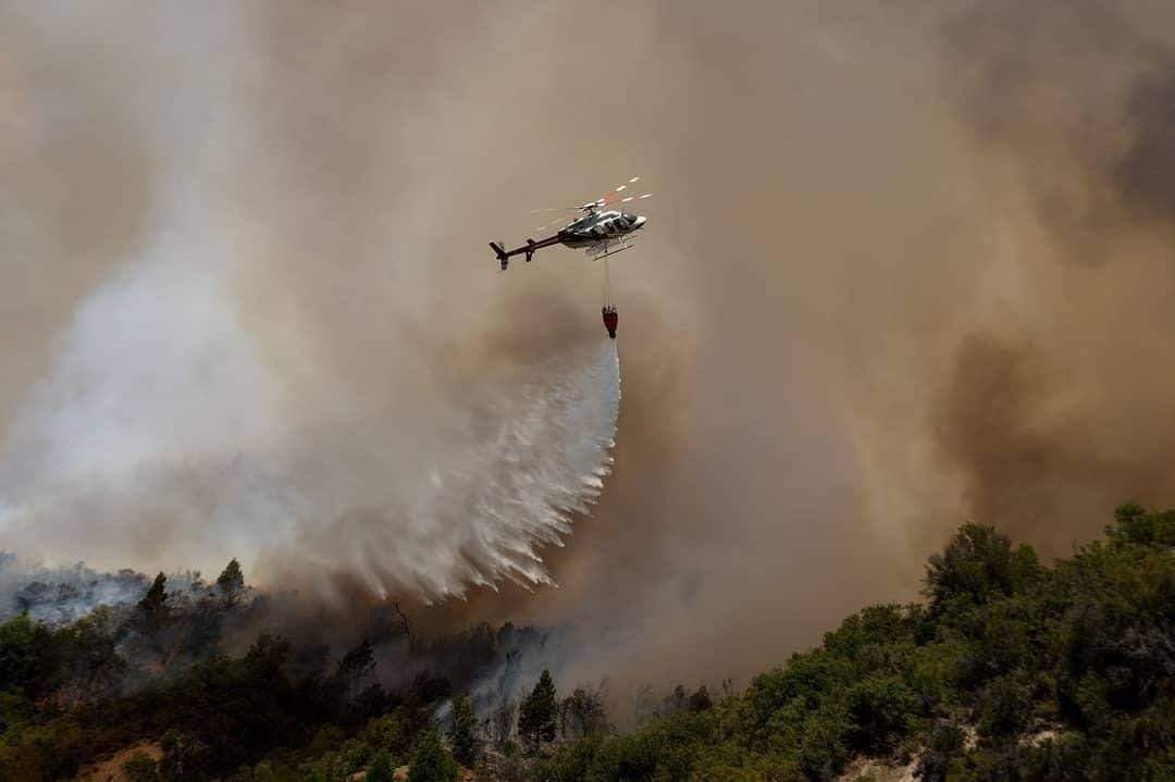 helicoptero incendio