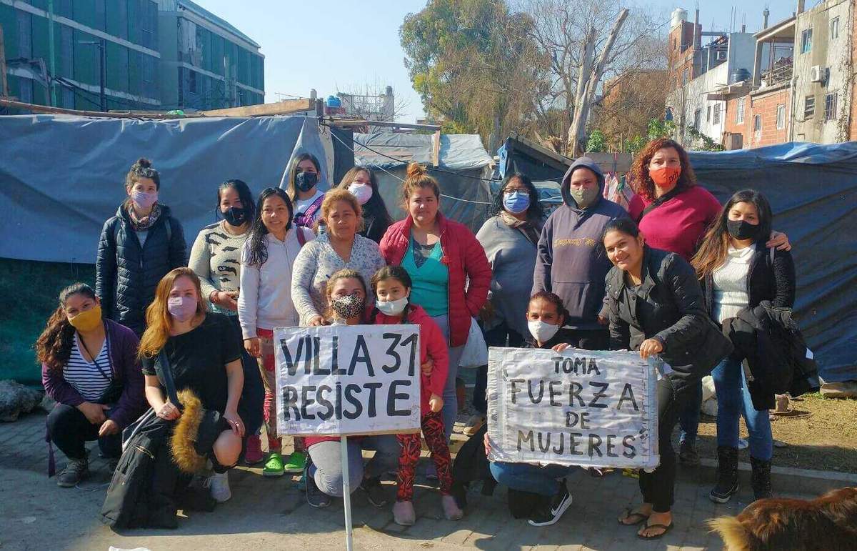 toma tierras urbanización desalojo