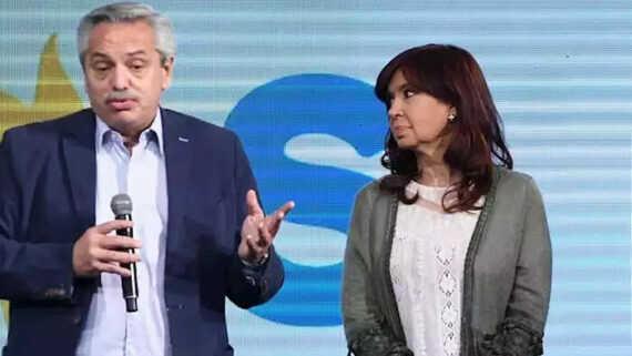 Cristina Kirchner Alberto Fernández Acto