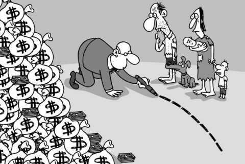 pobreza desigualdad capitalismo devaluación