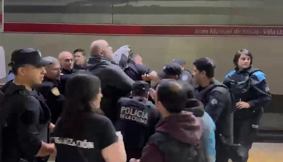 Tras el paro y la movilización, liberaron a los delegados del Subte detenidos por la policía de Macri