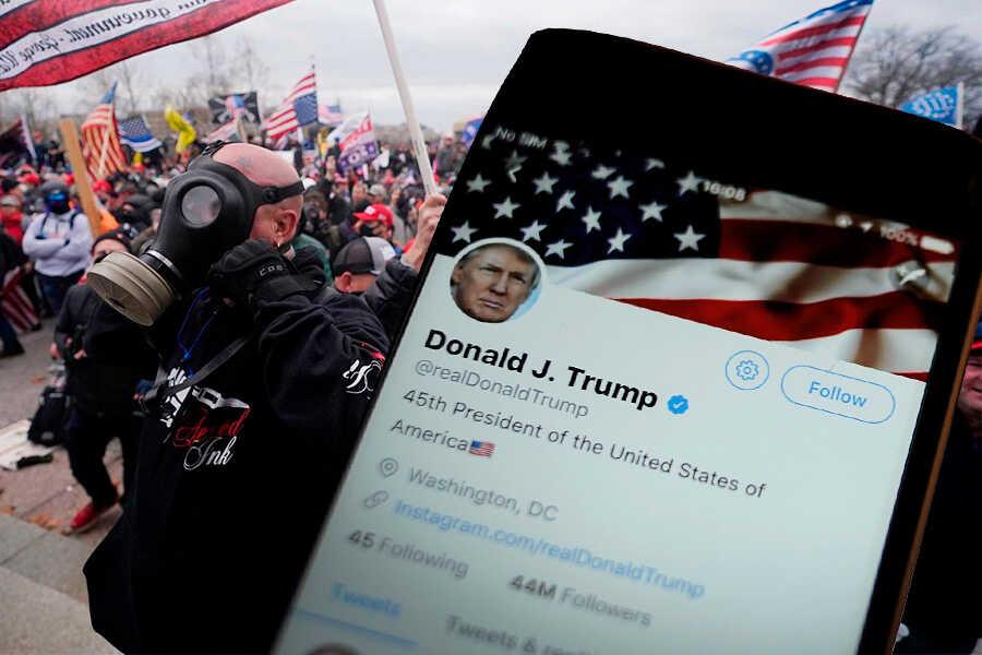 Donald Trump Redes Sociales Capitlio crisis Donald Trump Redes Sociales Capitlio crisis
