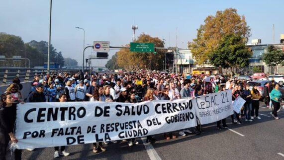 villa 31 movilizacion vecinos reclamo salud cesac villa 31 movilizacion vecinos reclamo salud cesac