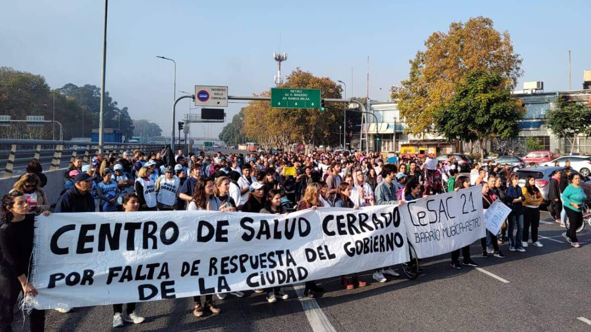 villa 31 movilizacion vecinos reclamo salud cesac villa 31 movilizacion vecinos reclamo salud cesac